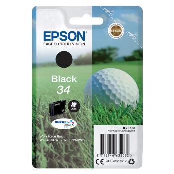 EPSON T3461 (C13T34614010) - originální cartridge, černá, 6,1ml