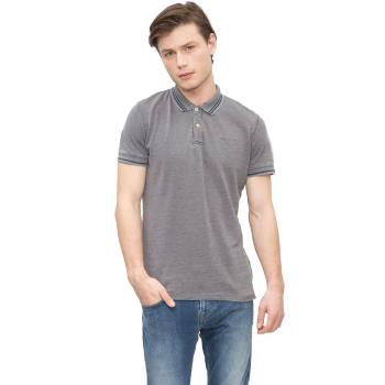 Pepe Jeans pánské šedé polo Acar