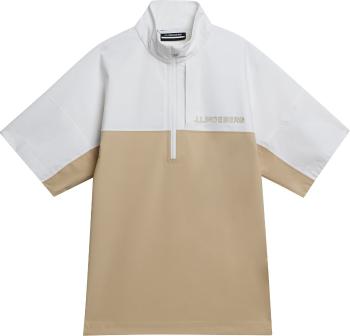 J.Lindeberg Bridge Rain Shirt Safari Beige 2XL Nepromokavá bunda