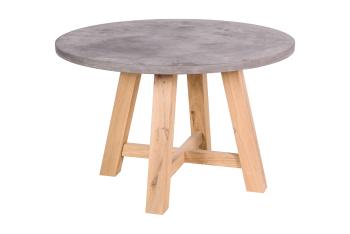 Betonový jídelní stůl Eetfunk - Kohoutek Old Wood
