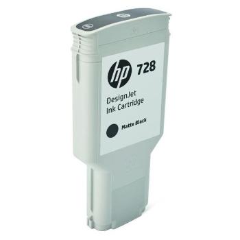 HP F9J68A - originální cartridge HP 728, matně černá, 300ml