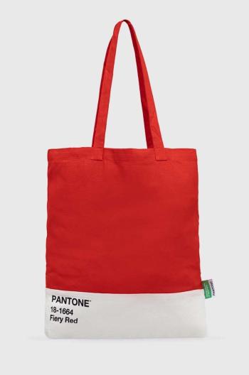 Kabelka United Colors of Benetton X Pantone červená barva