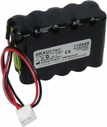 Akumulátor pro lékařské přístroje Akku Med Náhrada za originální akumulátor MCM400-12 12 V 600 mAh