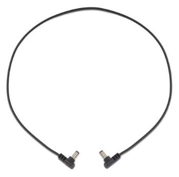 Rockboard Flat Power Cable - Black 60 cm / 23.62 angled/angled