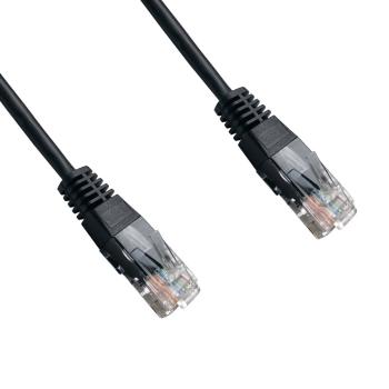 DATACOM Patch cord UTP Cat6 5m černý