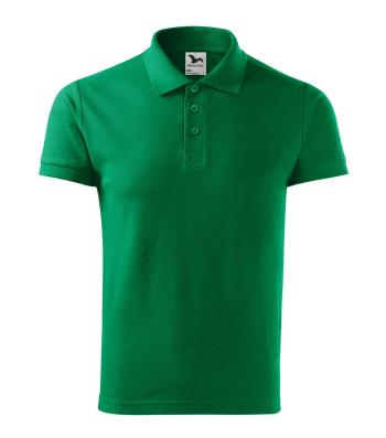 MALFINI Pánská polokošile Cotton Heavy - Středně zelená | XL