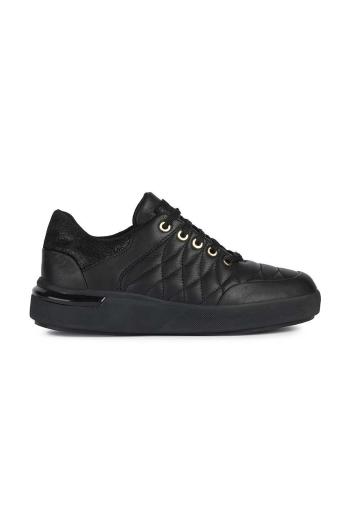 Kožené sneakers boty Geox D DALYLA B černá barva, D26QFB 08577 C9999