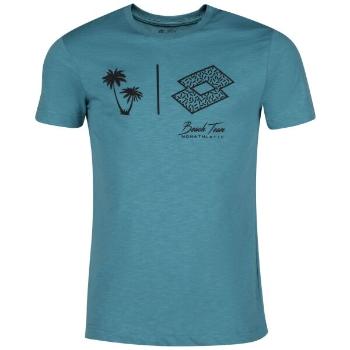 Lotto TEE BEACH PALM Pánské tričko, modrá, velikost XL