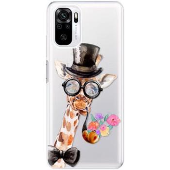 iSaprio Sir Giraffe pro Xiaomi Redmi Note 10 / Note 10S (sirgi-TPU3-RmiN10s)