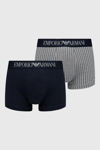 Boxerky Emporio Armani Underwear pánské, tmavomodrá barva