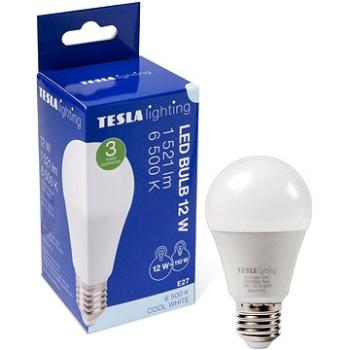 TESLA LED BULB E27, 12W, 1521lm, 6500K studená bílá (BL271265-1)