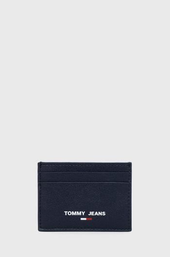 Pouzdro na karty Tommy Jeans tmavomodrá barva