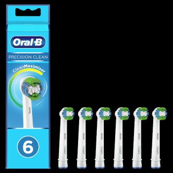Oral-B EB 20-6 Precision clean náhradní hlavice s technologií CleanMaximiser 6 ks