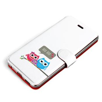 Mobiwear Flip pouzdro pro Samsung Galaxy S22 Ultra - MH13P Sovičky hoo hoo (5904808017688)