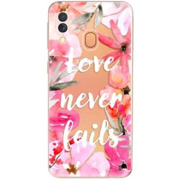 iSaprio Love Never Fails pro Samsung Galaxy A40 (lonev-TPU2-A40)