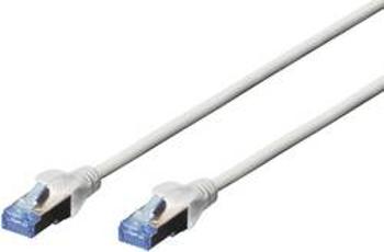 Síťový kabel RJ45 Digitus DK-1522-300, CAT 5e, F/UTP, 30.00 m, šedá