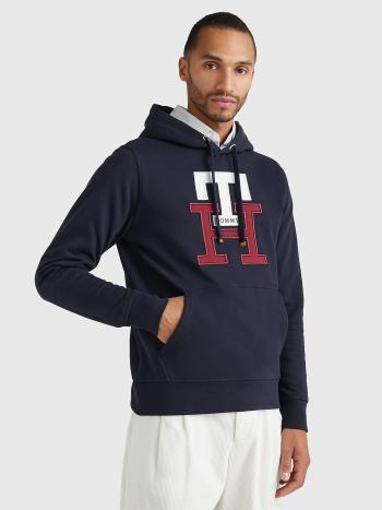 Tommy Hilfiger pánská tmavě modrá mikina - S (DW5)