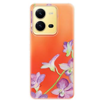 Odolné silikonové pouzdro iSaprio - Purple Orchid - Vivo X80 Lite 5G