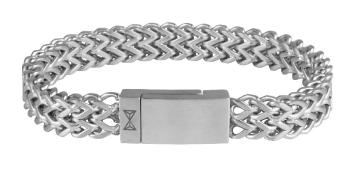 AZE Jewels Stylový ocelový náramek Double V Inox Ferro AZ-BM003-A 21 cm - L