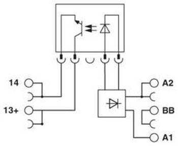 Polovodičové relé Phoenix Contact PLC-OSC-230UC/V8C/SEN 2908177, 10 ks