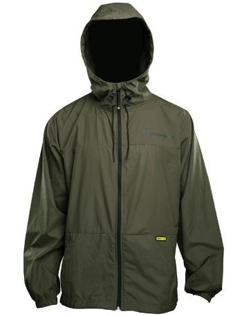 Ridgemonkey bunda apearel dropback lightweight hydrophobic jacket green - m