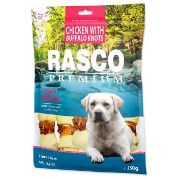 Pochoutka RASCO Premium uzle bůvolí obalené kuřecím masem 230 g