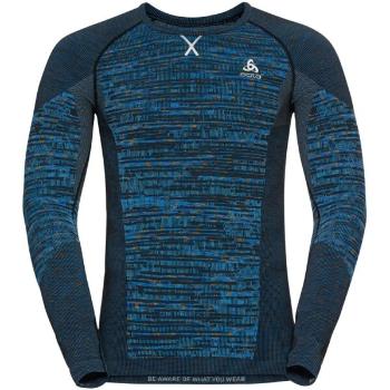 Odlo BL TOP CREW NECK L/S BLACKCOMB ECO Funkční tričko, tmavě modrá, velikost XL