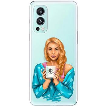 iSaprio Coffe Now pro Redhead pro OnePlus Nord 2 5G (cofnored-TPU3-opN2-5G)