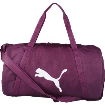 Puma AT ESS BARREL BAG Dámská sportovní taška, vínová, velikost UNI