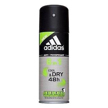 ADIDAS Cool & Dry 6 in 1 deospray pro muže 150 ml (3607343509060)