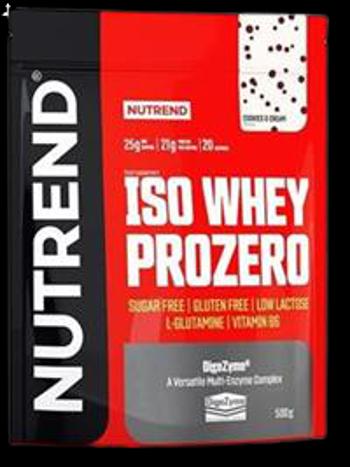 Nutrend ISO Whey prozero cookies cream 500 g