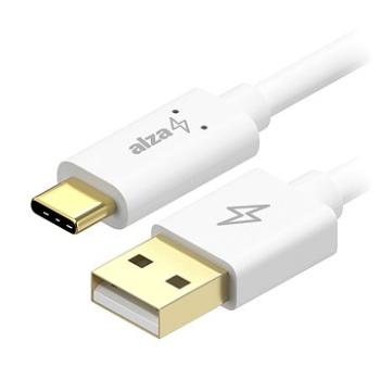 AlzaPower Core Charge 2.0 USB-C 0.1m bílý (APW-CBTC2201W)