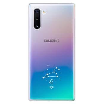 Odolné silikonové pouzdro iSaprio - čiré - Lev - Samsung Galaxy Note 10