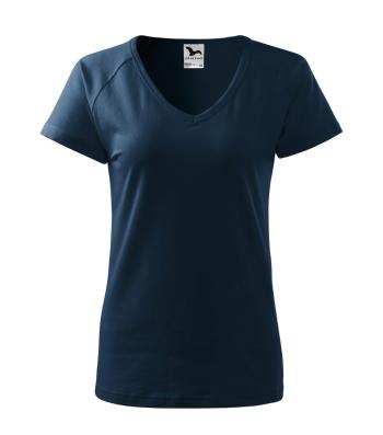 MALFINI Dámské tričko Dream - Námořní modrá | XL