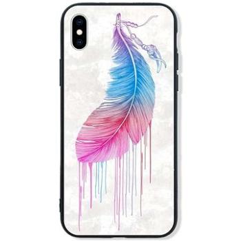 TopQ LUXURY iPhone XS pevný Feather 48861 (Sun-48861)