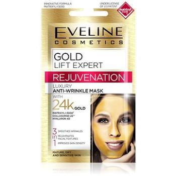 EVELINE COSMETICS Gold Lift expert rejuvenation luxury anti-wrinkle mask 3v1 7 ml (5901761955040)