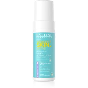 Eveline Cosmetics Perfect Skin .acne hloubkově čisticí pěna pro problematickou pleť, akné 150 ml