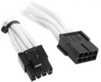 Napájecí prodlužovací kabel Bitfenix BFA-MSC-62PEG45WK-RP, [1x PCI-E zástrčka 8-pólová (6+2) - 1x PCI-E zásuvka 8-pólová], 45.00 cm, bílá, černá