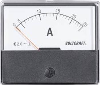 Analogové panelové měřidlo VOLTCRAFT AM-70X60/25 A 25 A