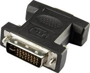 DVI / VGA adaptér Renkforce [1x DVI zástrčka 24+5pólová - 1x VGA zásuvka], černá