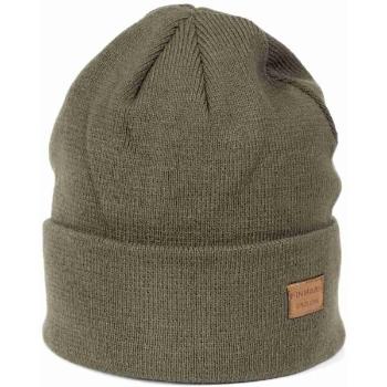 Finmark WINTER HAT Zimní pletená čepice, khaki, velikost