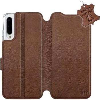 Flip pouzdro na mobil Xiaomi Mi A3 - Hnědé - kožené -  Brown Leather (5903226953578)