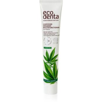 Ecodenta Certified Organic Multifunctional with Hemp přírodní zubní pasta 75 ml