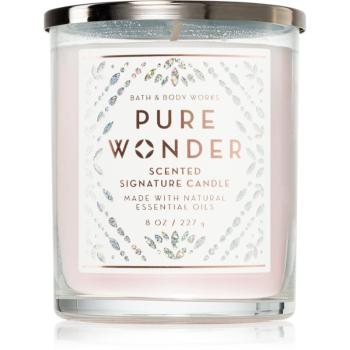 Bath & Body Works Pure Wonder vonná svíčka 227 g