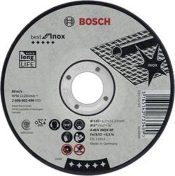 Řezný kotouč rovný Bosch Accessories 2608603502, 2608603502 Průměr 115 mm 1 ks