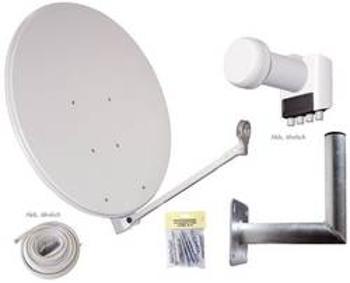 Satelit bez přijímače 4 AllVision SAH-S 4000/80-QUAD Set 80 cm