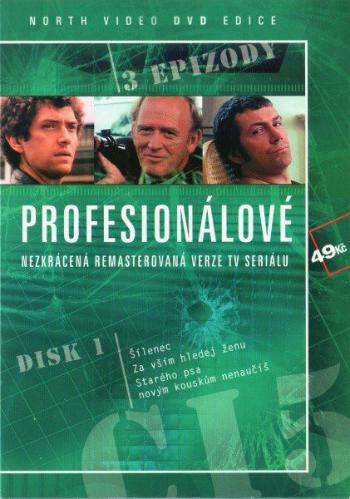 Profesionálové - DVD 01 (3 díly) - nezkrácená remasterovaná verze (papírový obal)