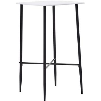 Barový stůl bílý 60x60x111 cm MDF (281550)