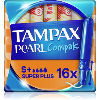 Tampax Compak Pearl Super Plus tampony s aplikátorem 16 ks