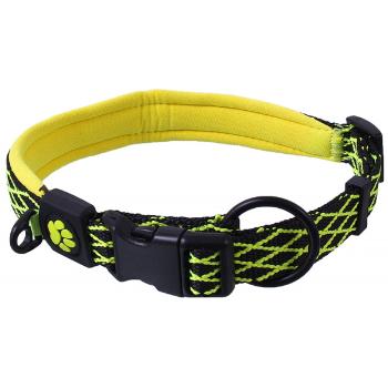 Obojek Active Dog Mystic M limetka 2x44-55cm